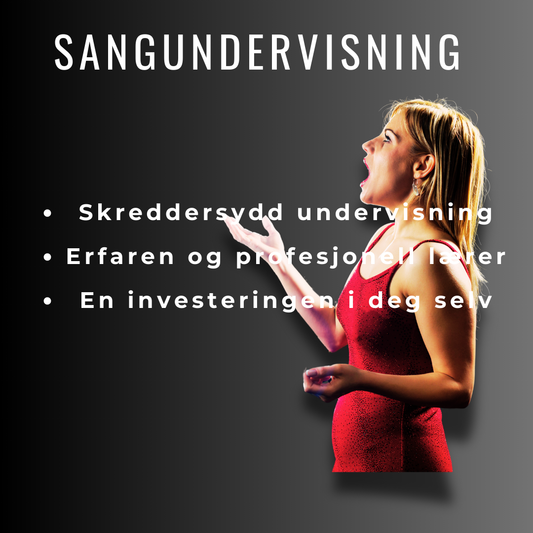 "sangtimer Oslo", "klassisk sangundervisning", "operasang lærer", "sangpedagog Oslo", "lære å synge klassisk", eller "privat sangtime". sangundervisning