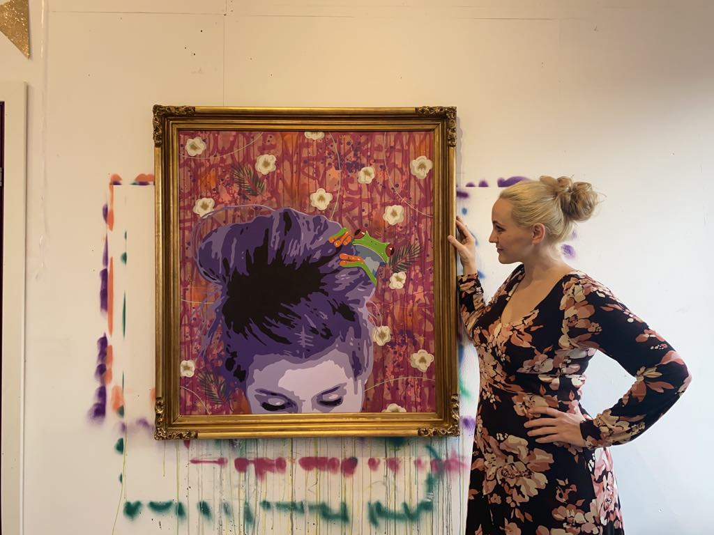 Lær å male med kunstneren Anette Borge - Kulturkultur