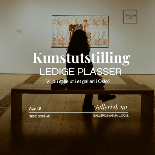 Vil du stille ut kunsten din? Nå er det 3 ledige plasser - Kulturkultur