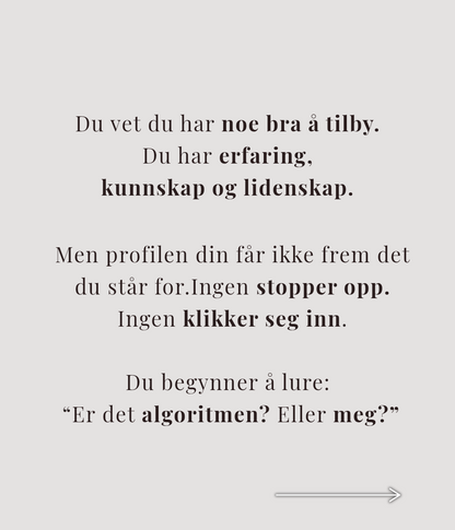 Instagram kurs for bedrifter – bygg strategi, spar penger, få resultater