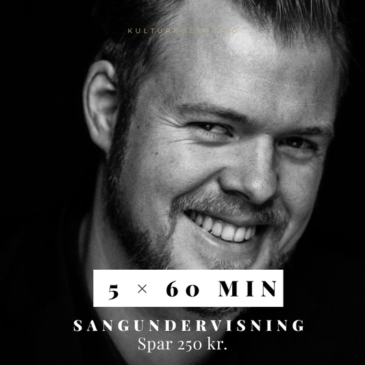 Sangtime - pakke 5 × 60 min – Profesjonell Sangundervisning | Magnus Dorholt Kjeldal | Instagram kurs i Oslo | Kulturkultur