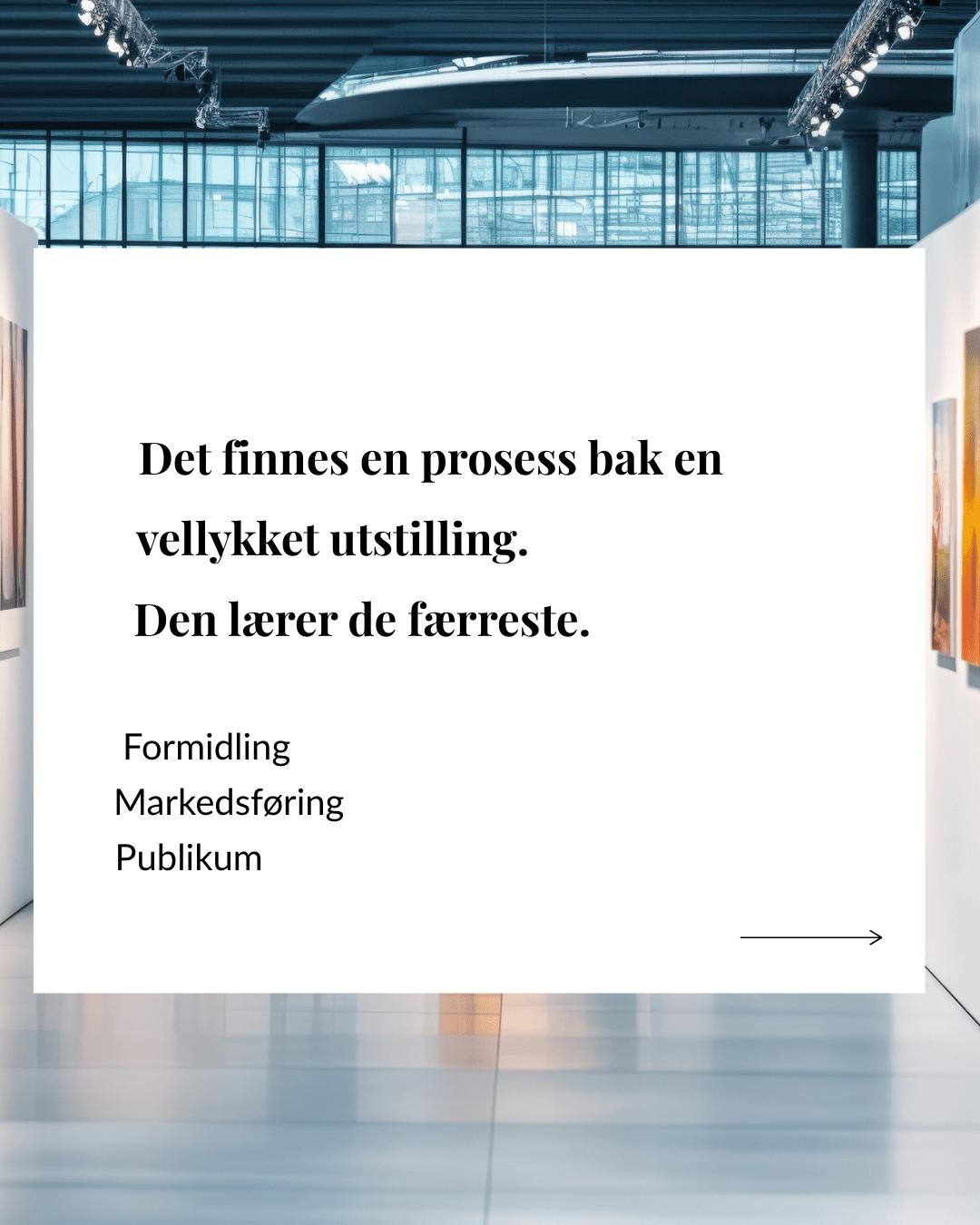 Vil du stille ut kunsten din? Kunstutstilling i april - 5 ledige plasser 🌟 | Instagram kurs i Oslo | Kulturkultur